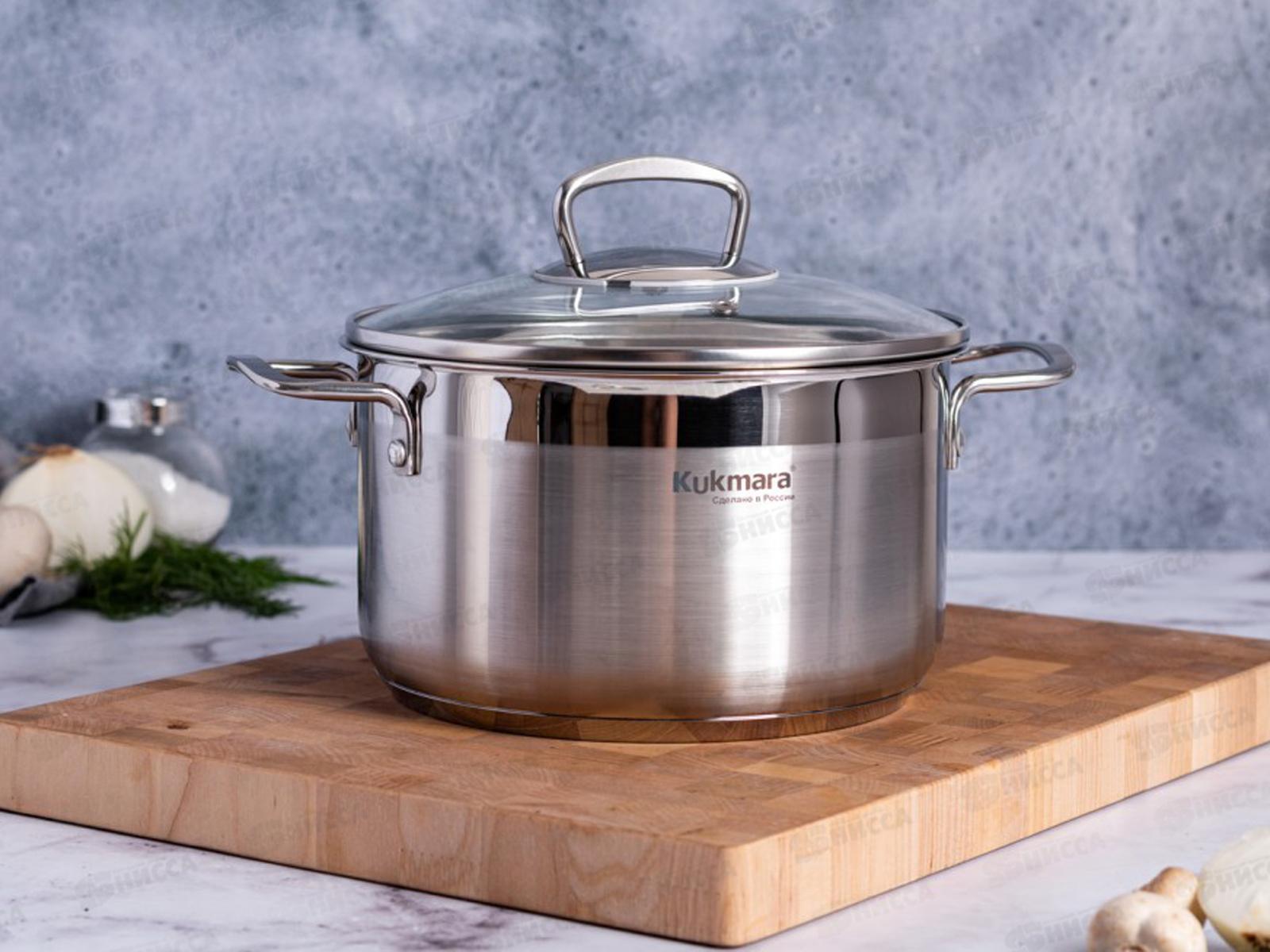 Кастрюля 3,5л &quotORION&quot д.20см со стеклянной крышкой, ORN-CA3520G