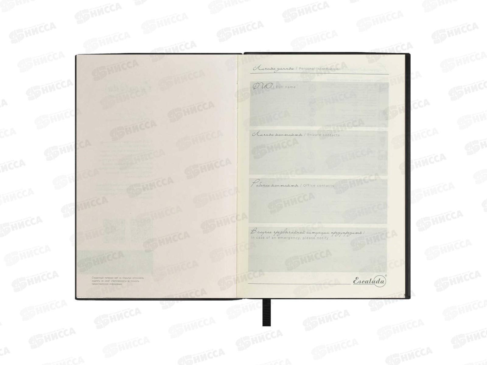 Ежедневник ФЕН А6+ 160листов Escalada, Анаконда красная недат 67282 *20