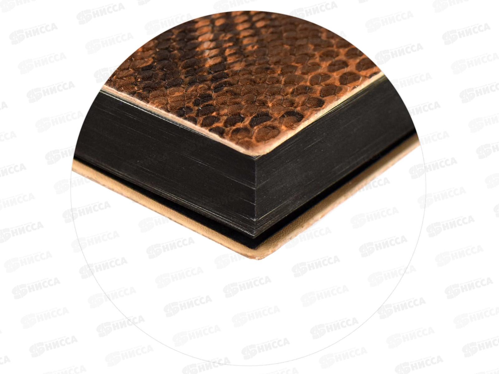 Ежедневник ФЕН А6+ 160листов Escalada, Анаконда корич 67284 недат *20