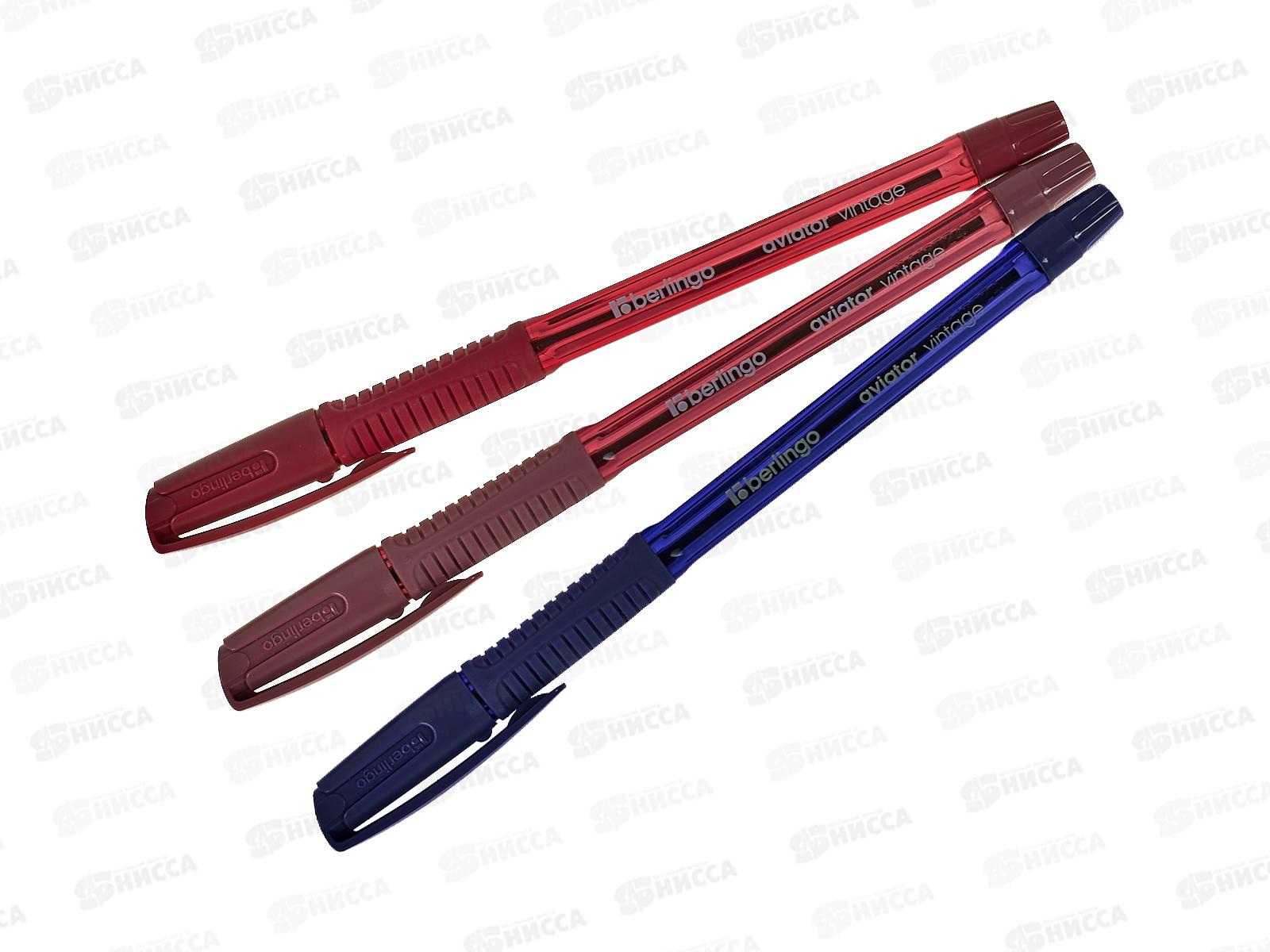 Ручка шариковая BERLINGO  Aviator Vintag.07513*12
