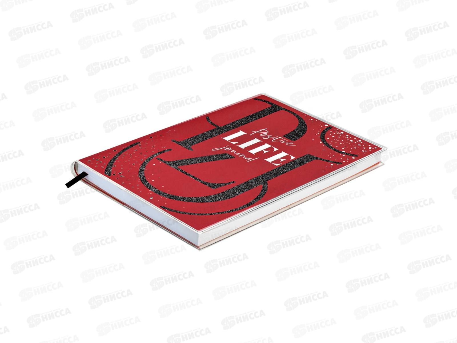 Записная книжка ФЕН А6+, 96л, Escalada, Мысли позитивно, красн 60796