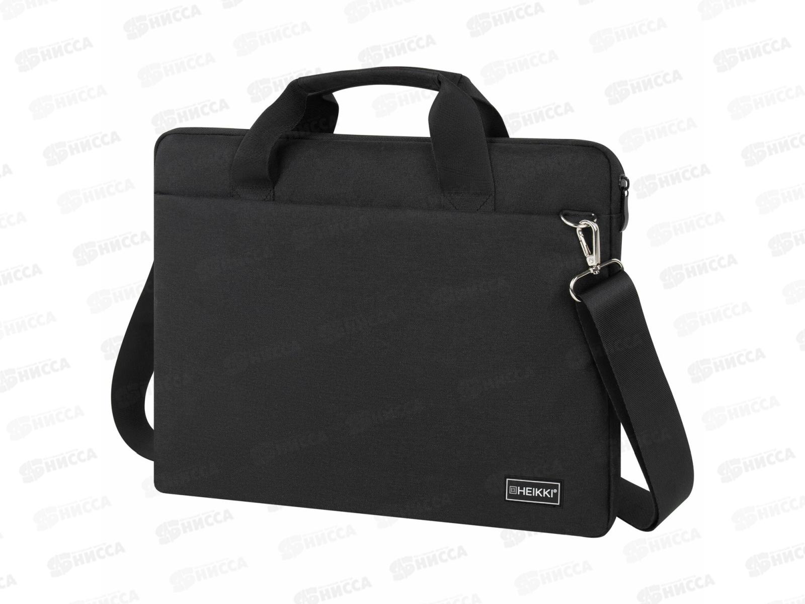 Сумка портфель HEKKI Perofitable черн,26*36*3см,272598