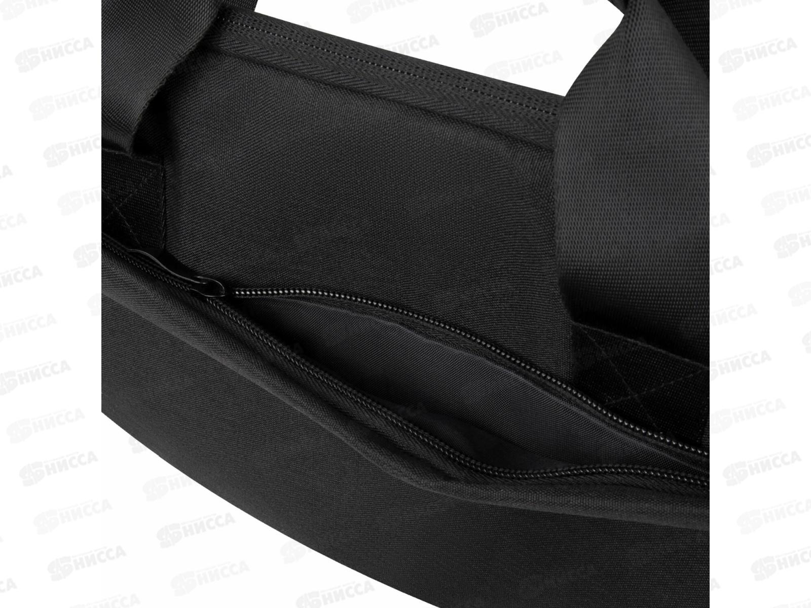 Сумка портфель HEKKI Perofitable черн,26*36*3см,272598