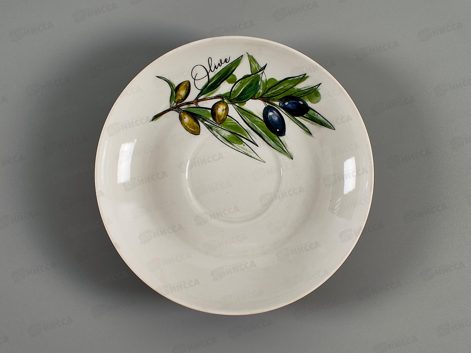 Блюдце чайное 140мм ОЛИВКИ 10364 *40