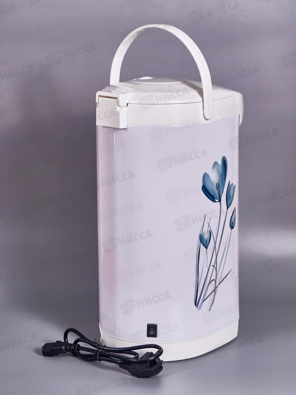 Чайник-термос DO-496 5,5л Тюльпан на белом х6 Добрыня