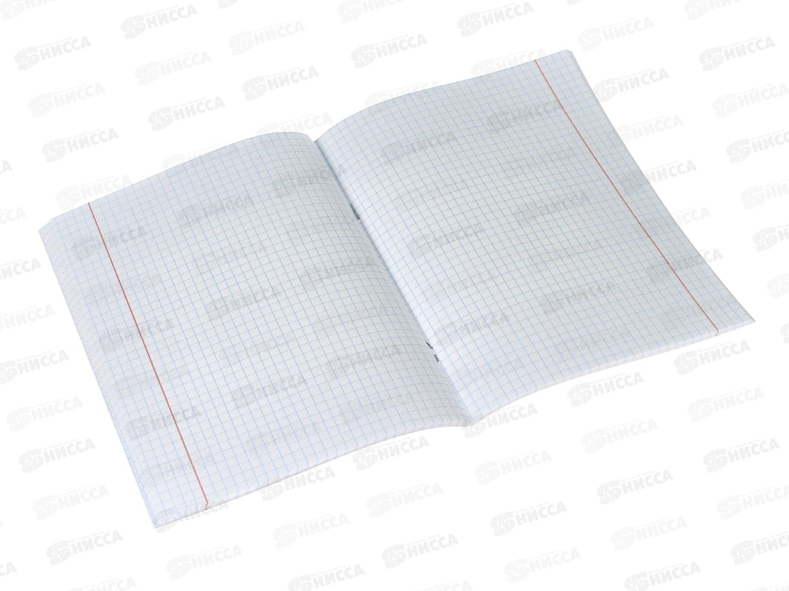 Тетрадь 48листов клетка  BG UniTone.Neon.пластик.обложка,неон оранж,12473*4/56