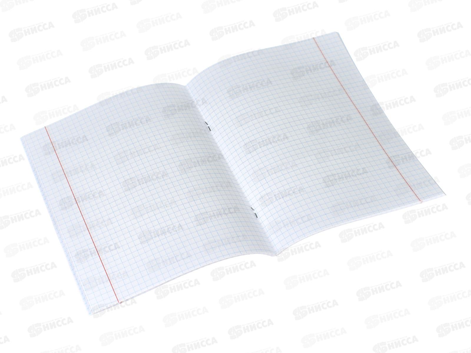 Тетрадь 48листов клетка  BG UniTone.Neon.пластик.обложка,неон сирен,12470*4/56