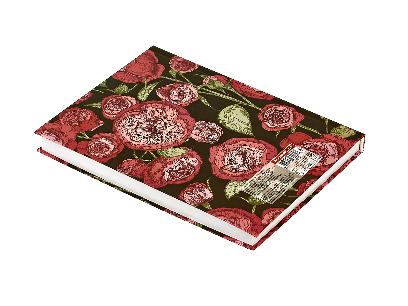 Книжка записная АКАД А5 160л Розы, 13495-EAC *20/320