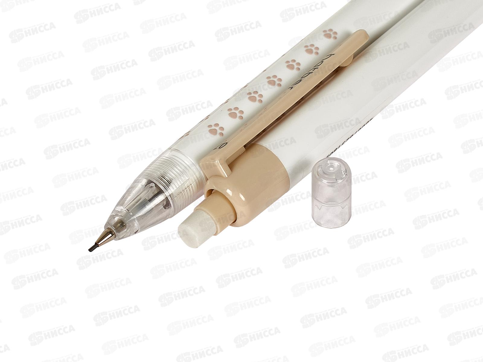 Карандаш автоматический Hatber Лапки, 0,7мм,083712*1/36