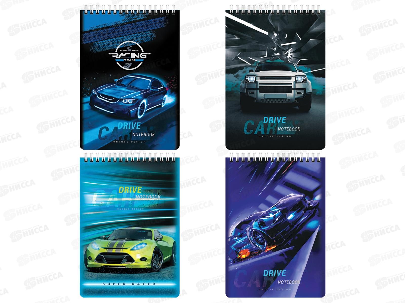 Блокнот 60л BRAU А5 Kids Racing, 114363*40