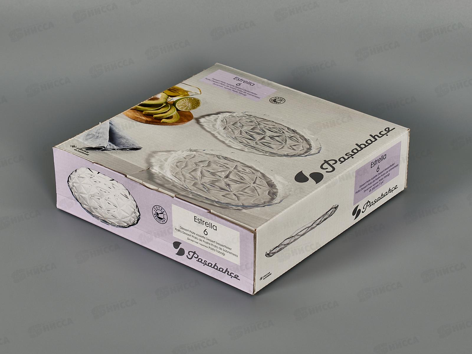 Набор тарелок Estrella 6шт 200мл 10663