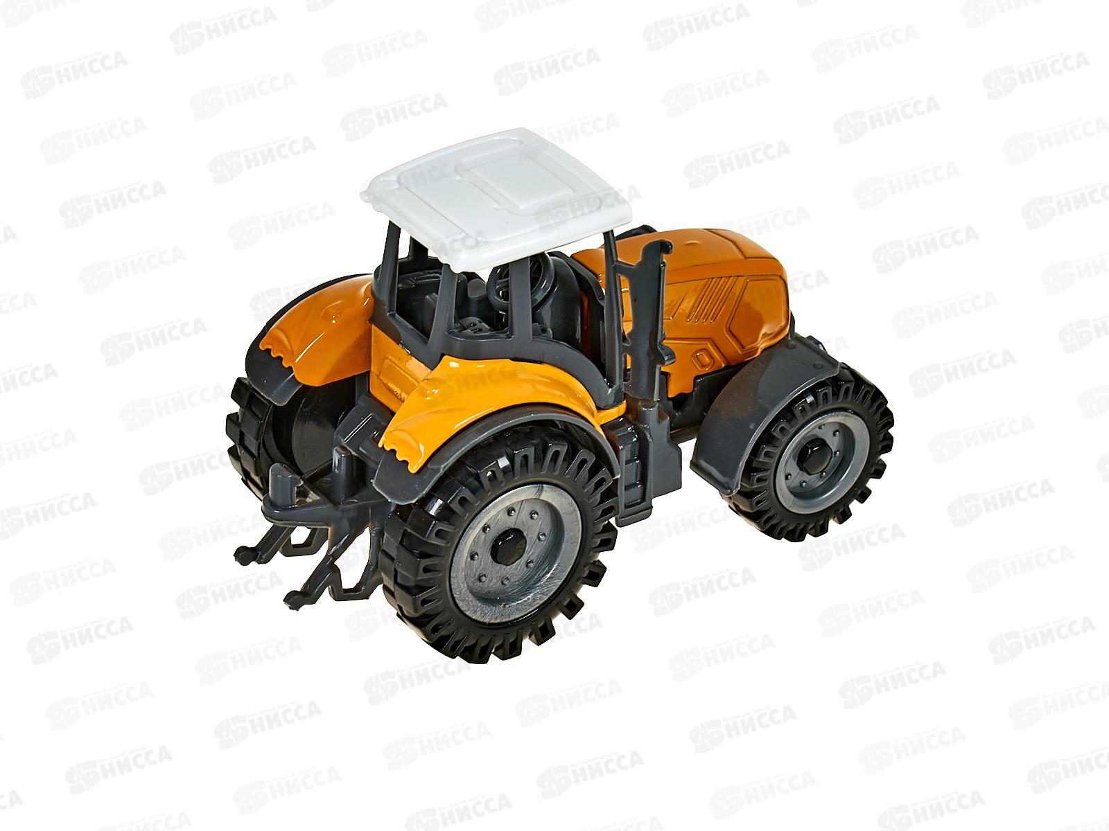 Машина &quotТЕХНОПАРК&quot металлическая Трактор 9,5см, 1848693-R, 381022