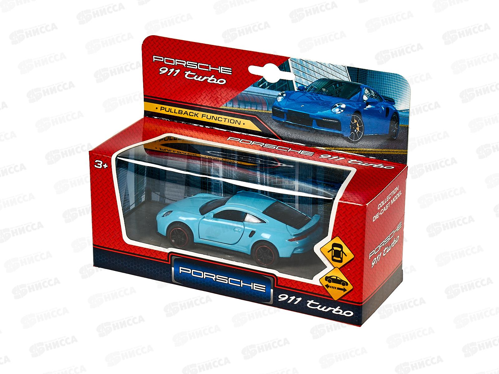 Машина &quotТЕХНОПАРК&quot металлическая Porshe 911 turbo, 10,5см, 2208С0360-R2, 380648