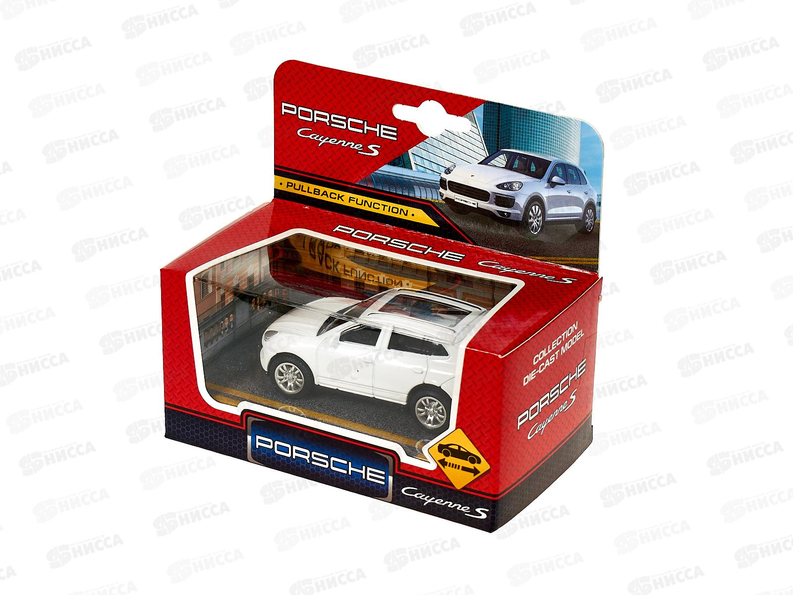 Машина &quotТЕХНОПАРК&quot металлическая Porshe cayenne, 9см, 2005С114-R, 380645
