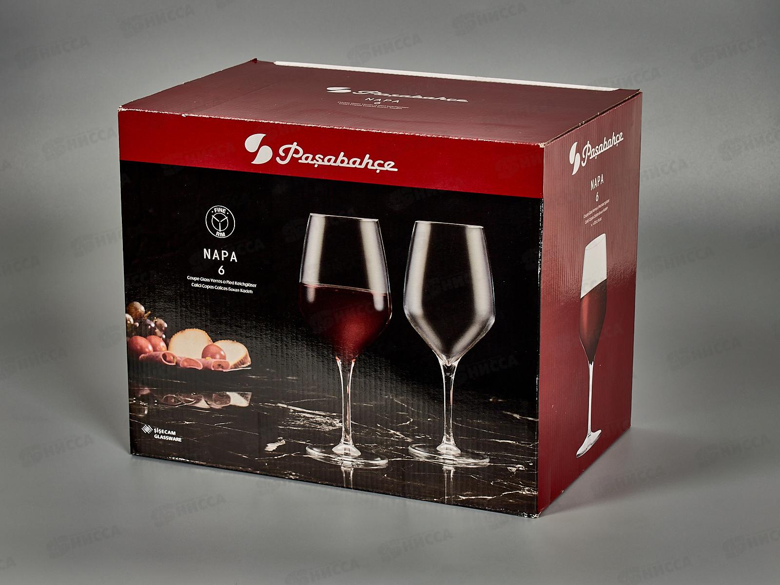 Набор Напа для вина 6шт 470мл 440349