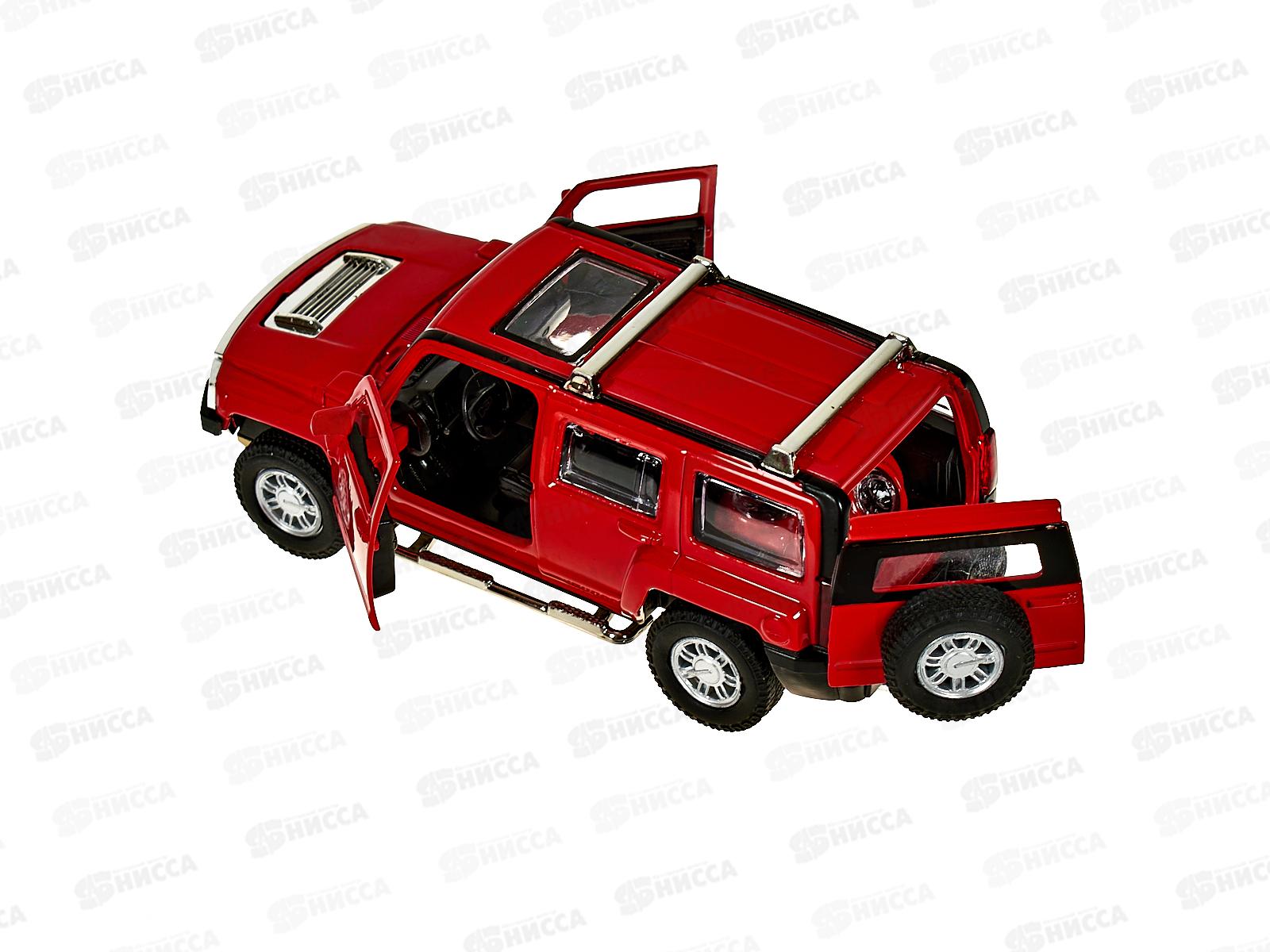 Машина &quotТЕХНОПАРК&quot металлическая HUMMER h3, 14,4см, SB-68321, 380129