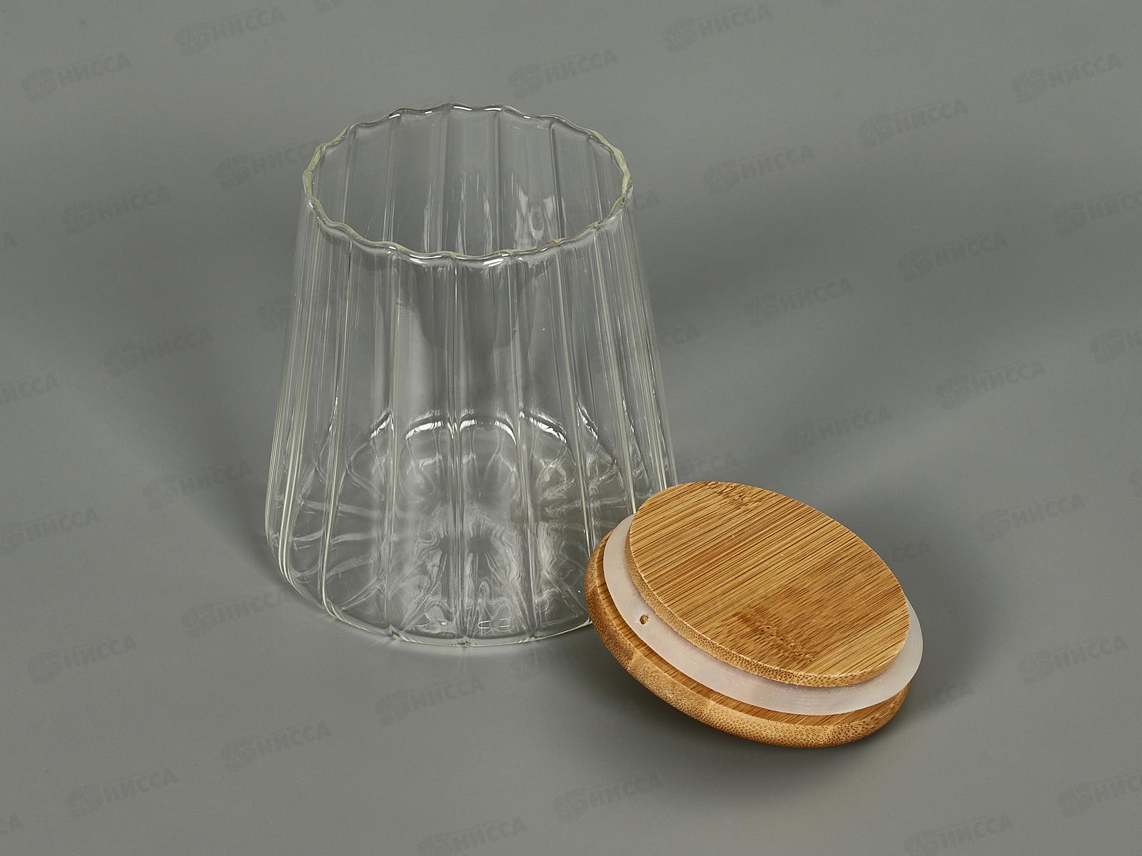 Банка для сыпучих продуктов h11см, v=650мл, 5262010 *48