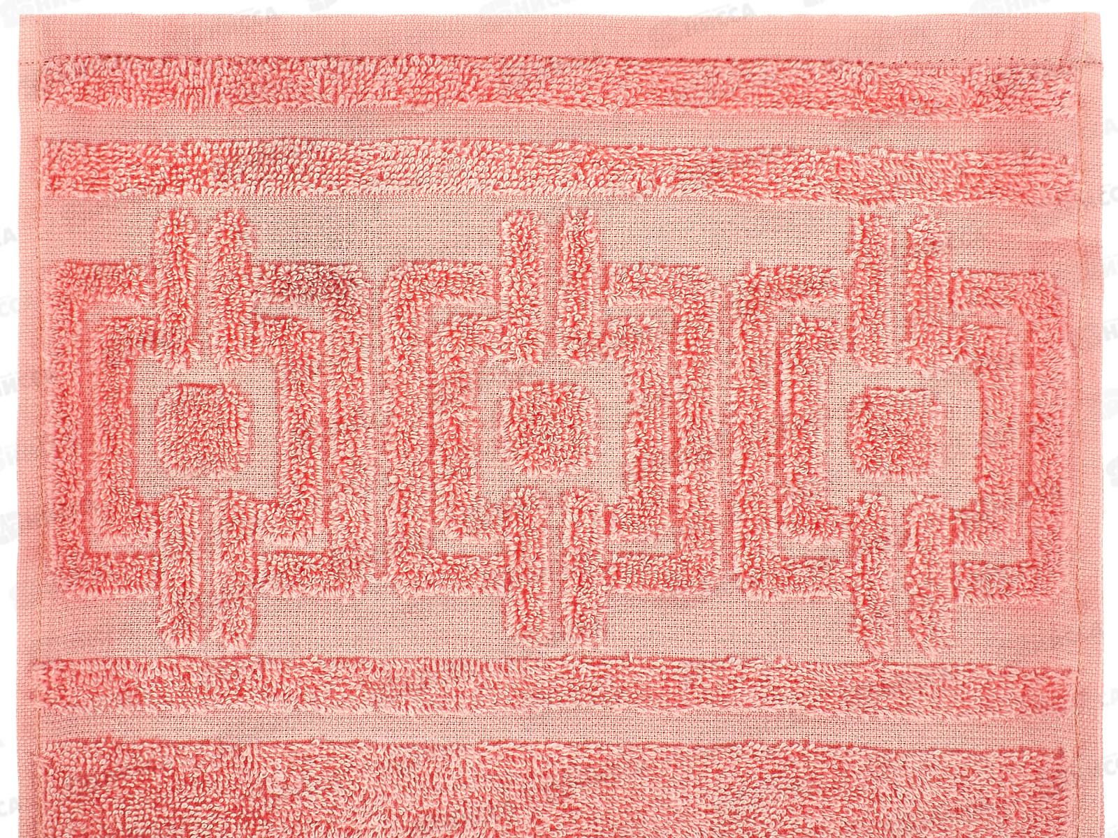 Полотенце махровое 30*70 ПЛ-2701-06355 с-1 Rhoder 14-1521 розовый