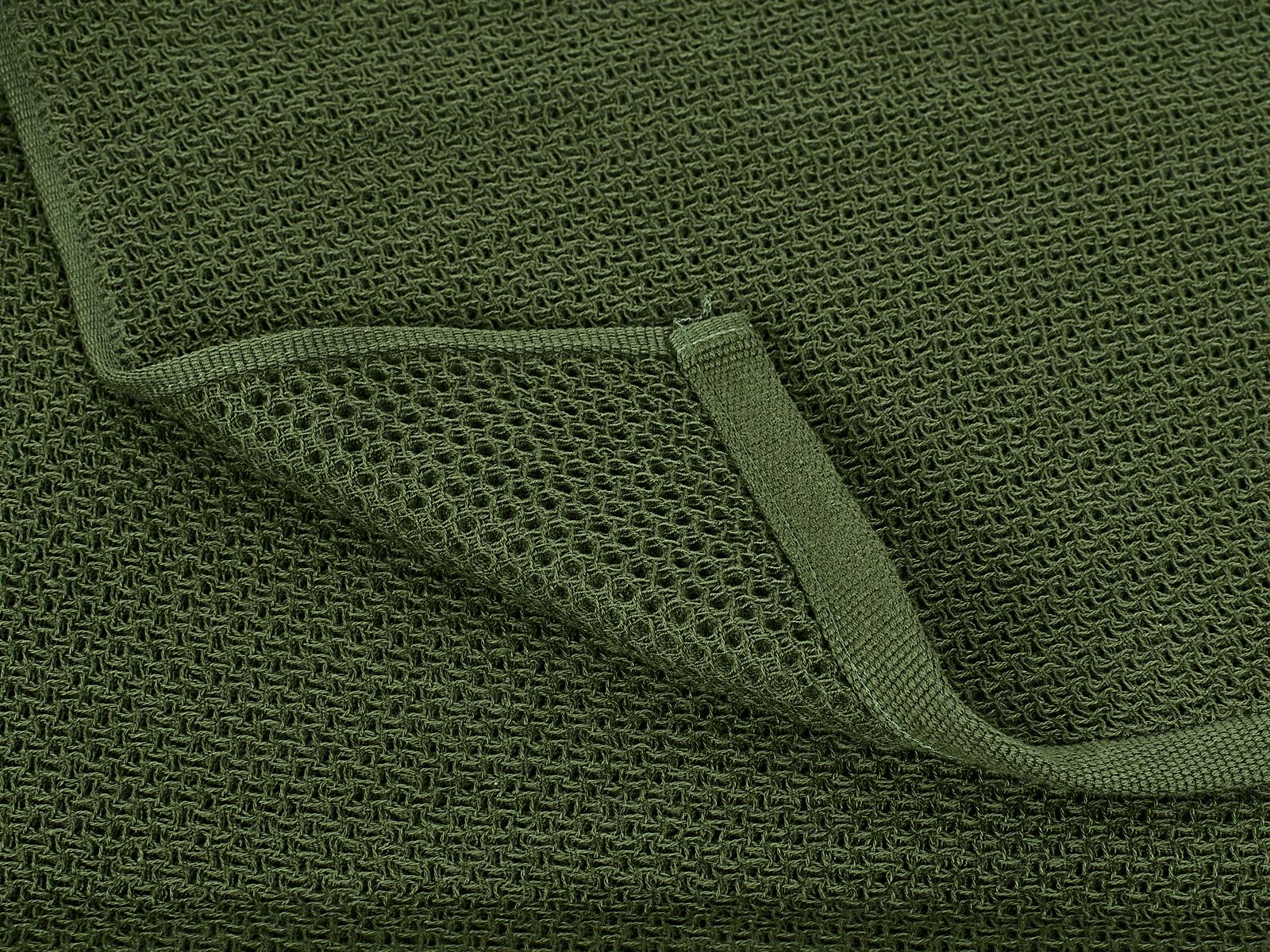 Полотенце вафельное 75*140 ПЦ-198.03/1-06124 с-1 Blessing 857 зеленый