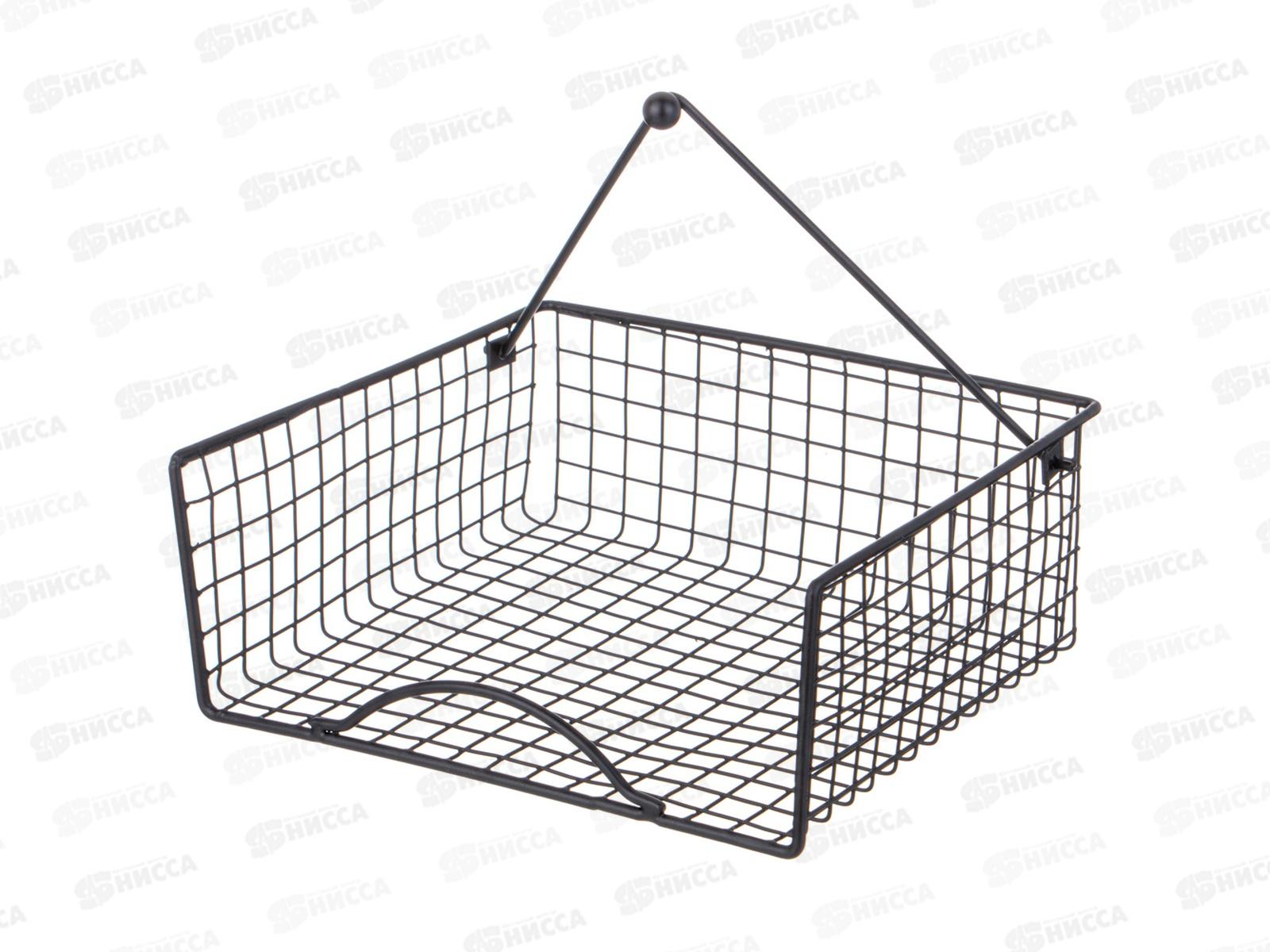 Салфетница Agness 16*19*8см Черная 917-128 *12