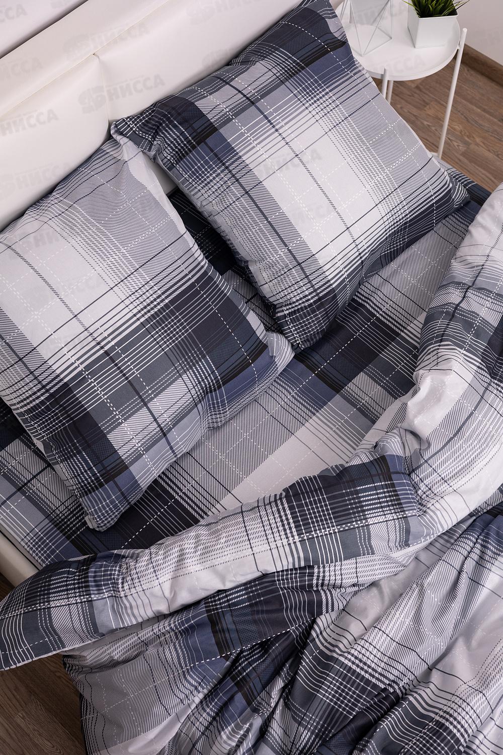 Комплект постельного белья Семейный Поплин Ливерпуль