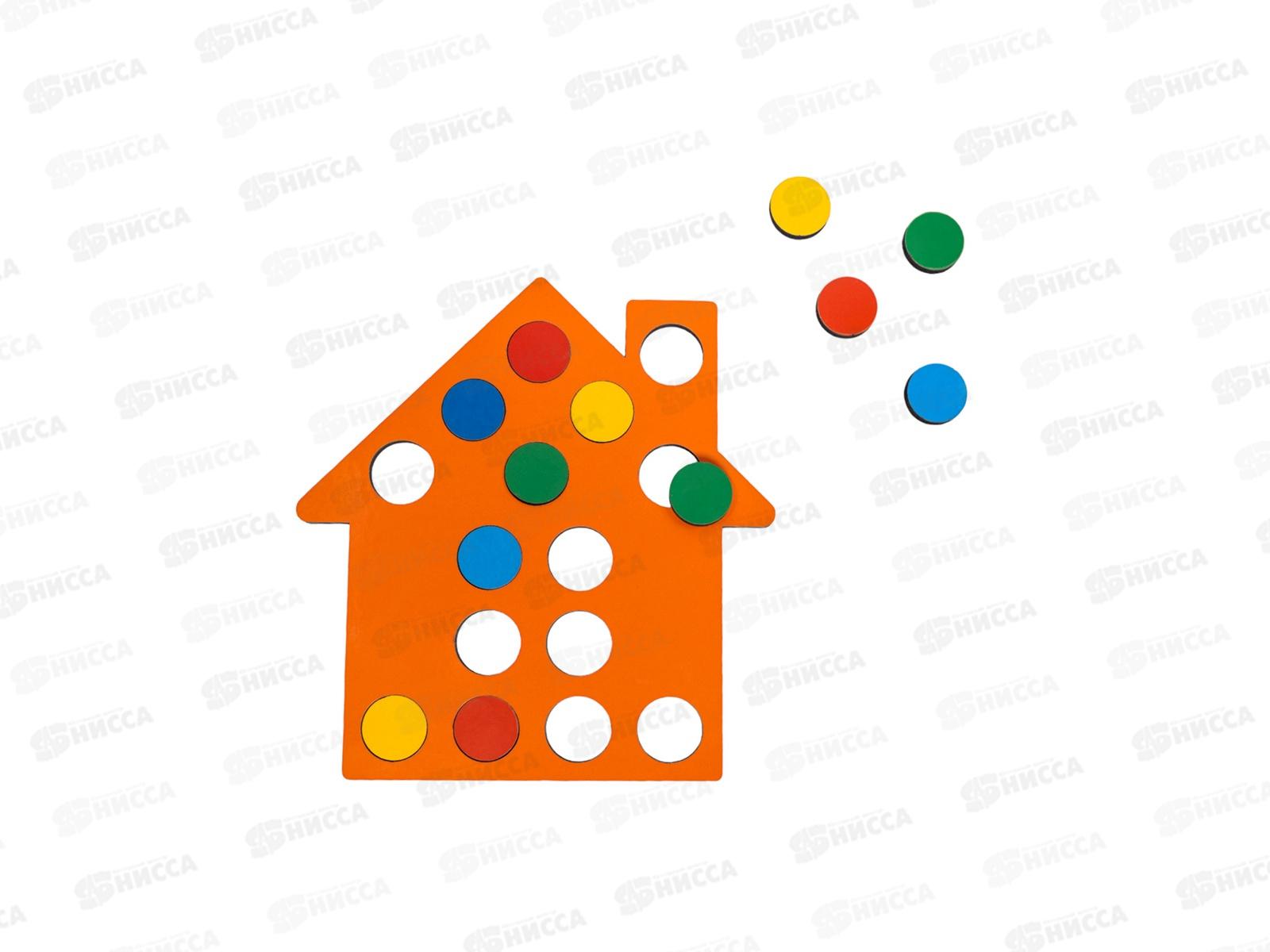 Игра развивающая деревянная Сортер &quotДомик&quot с заданиями 05187 *10