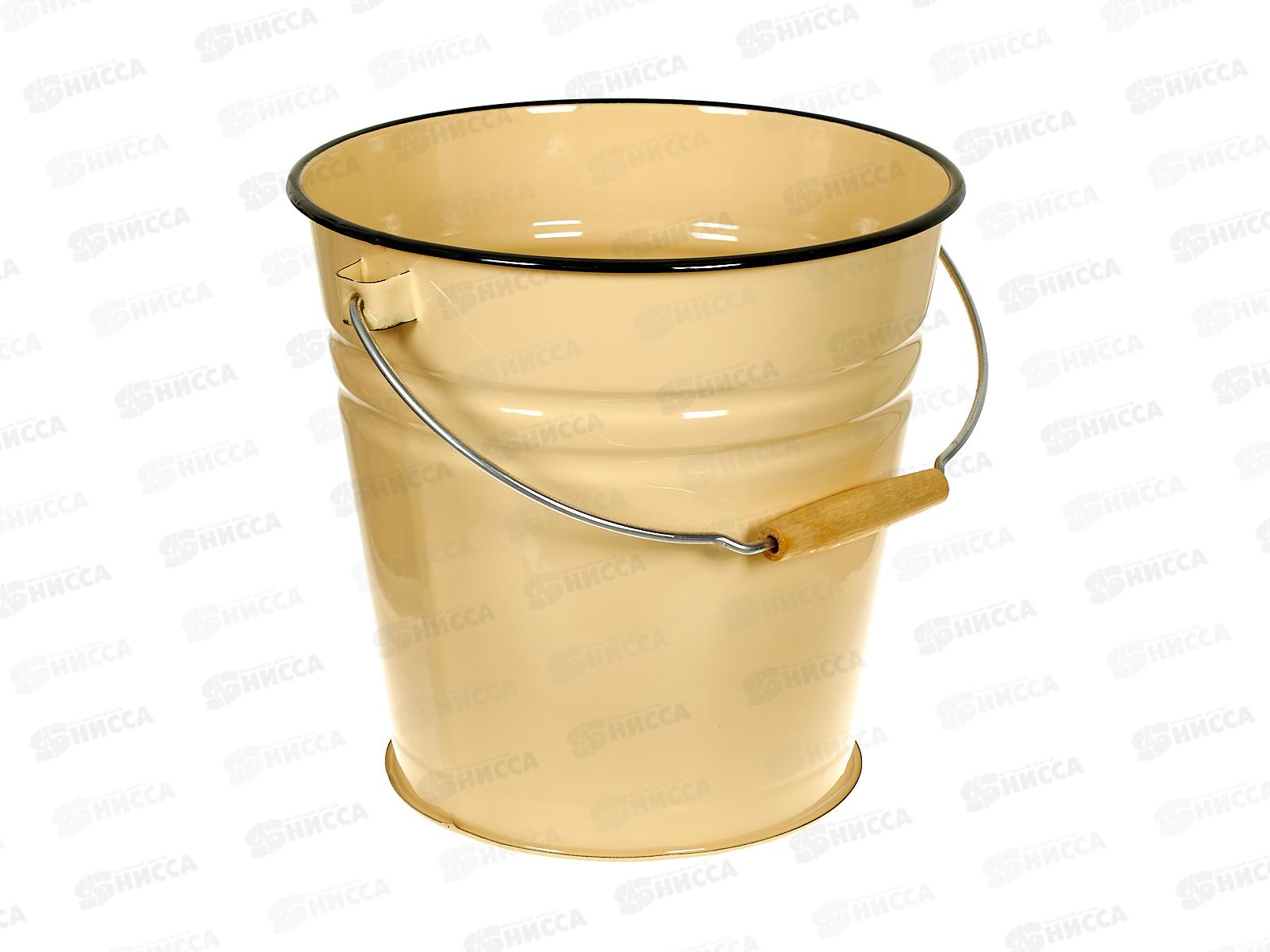 Ведро 12л без крышки Гранат, палевое С1124.П*72