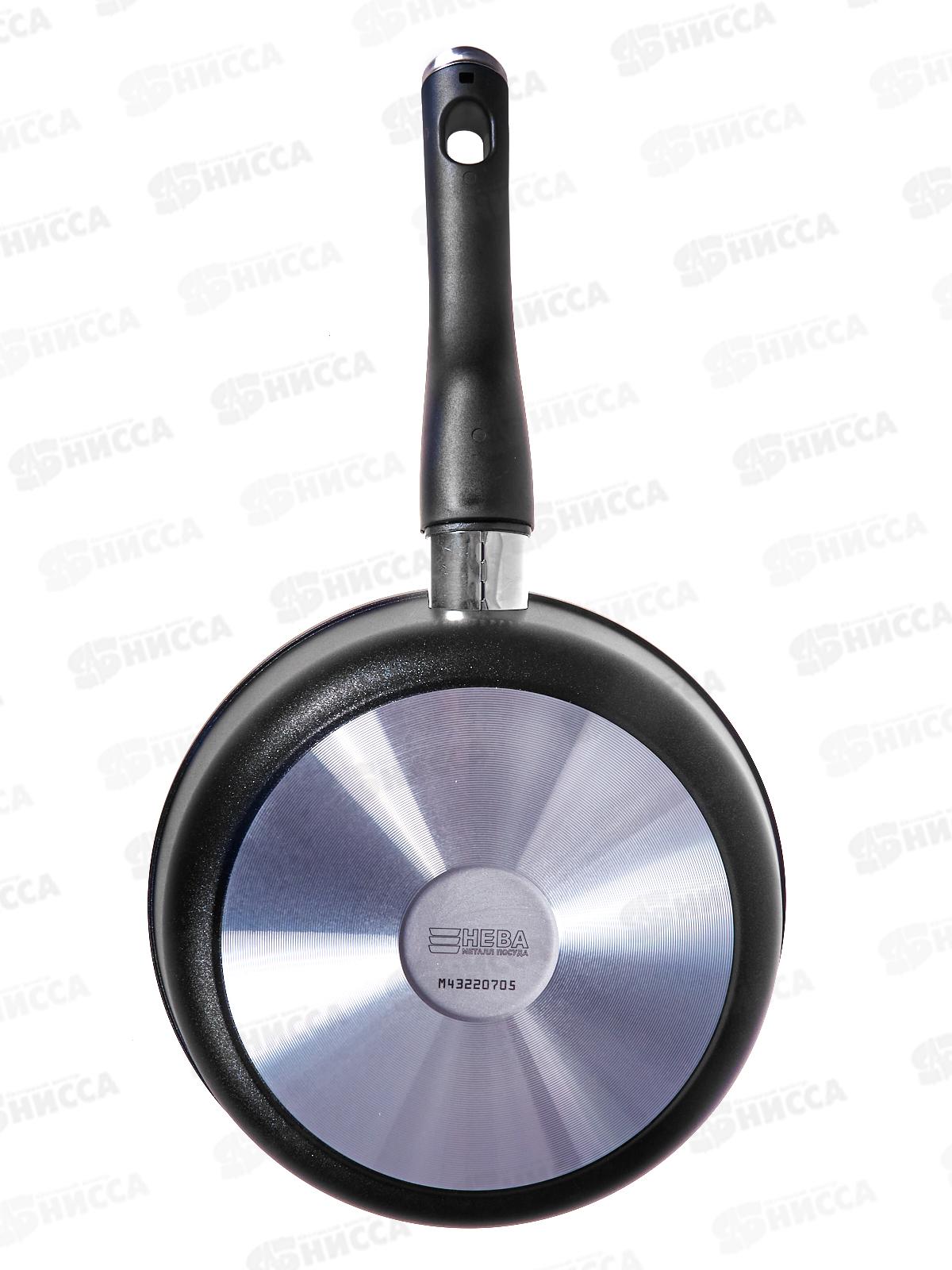 Сковорода 24см ПР литая (полимер-керамика) со съемной ручкой 9024