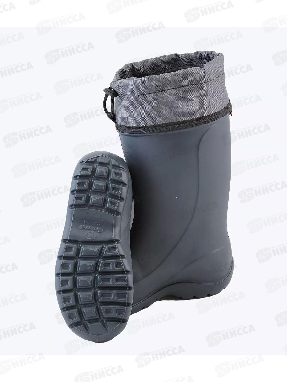 Сапоги женские TORVI из п/м ЭВА Онега с 4х-м вк мех -40 Серый р.38