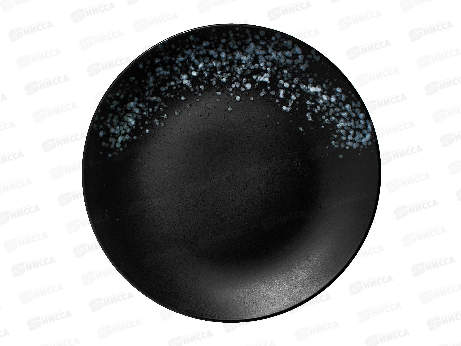 Набор столовый ЗА395В Nero 4/16 с глубокой тарелкой 266378