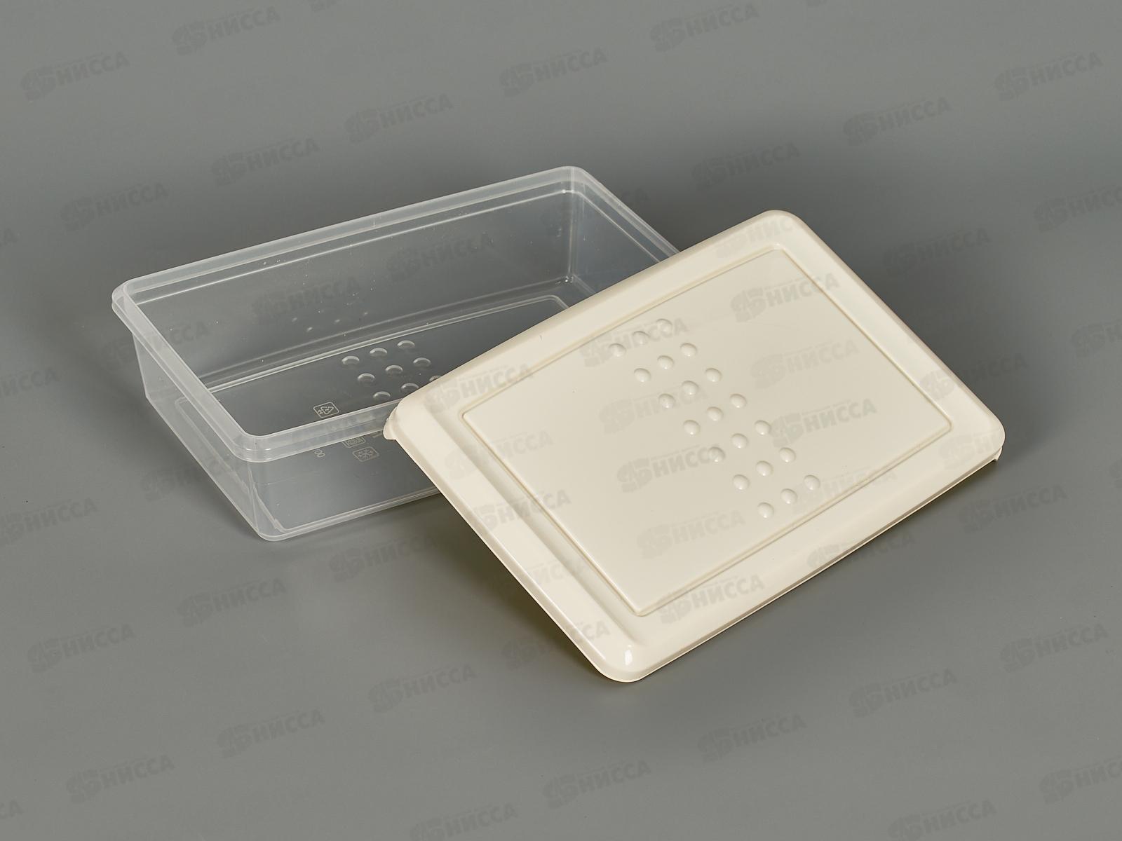 Контейнер для продуктов &quotAsti&quot прямоугольный 0,75л светло-бежевый 221100125/01 *20