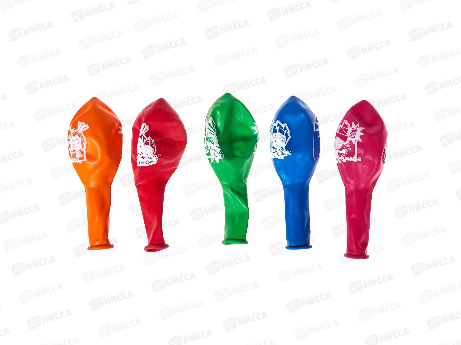 Шары 12&quot с рисунком Фиксики (уп/50шт) 1103-1120