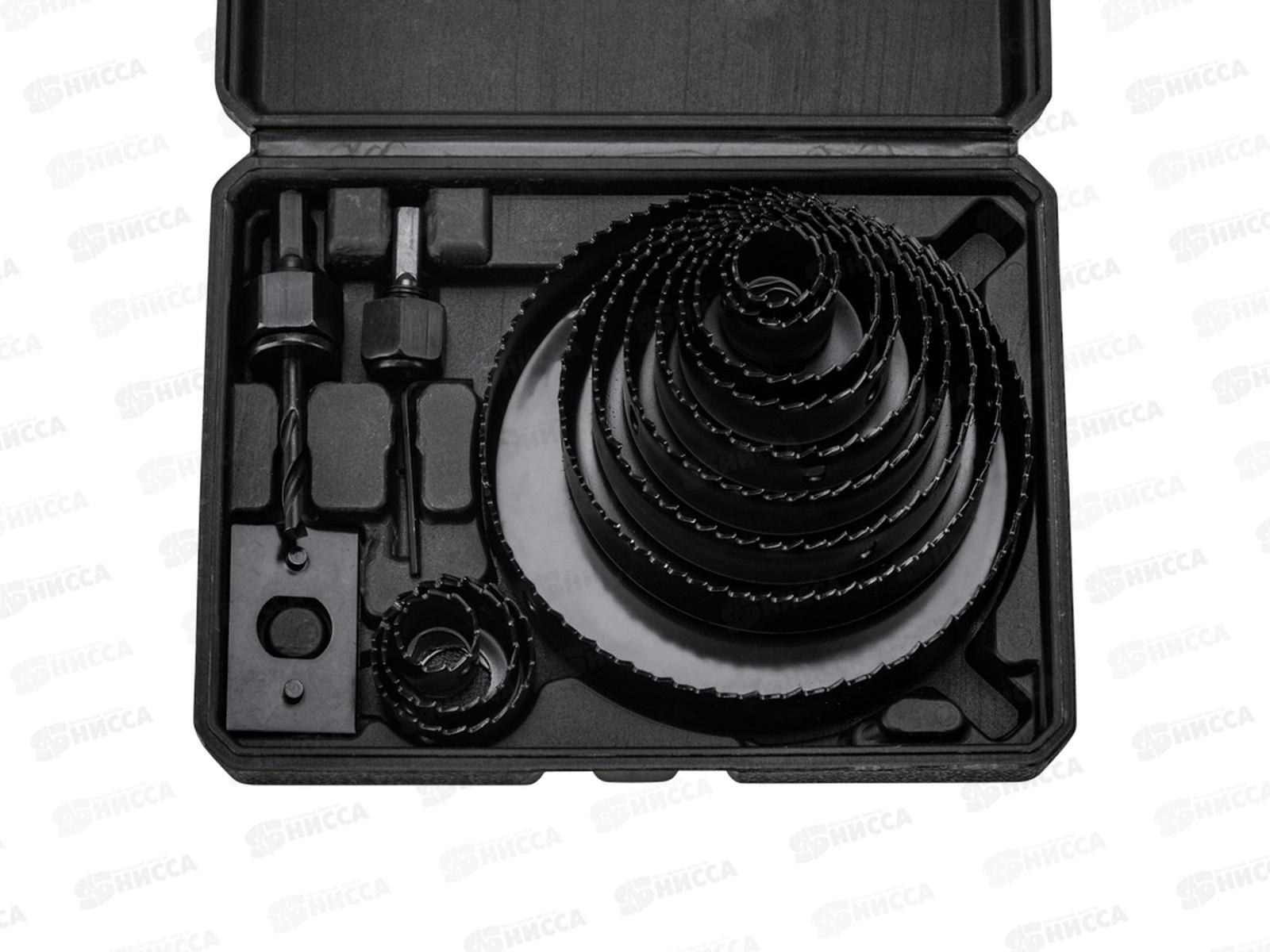 Набор кольцевых пил по дереву, 19-127 мм, 16 предметов KRANZ, KR-92-0253