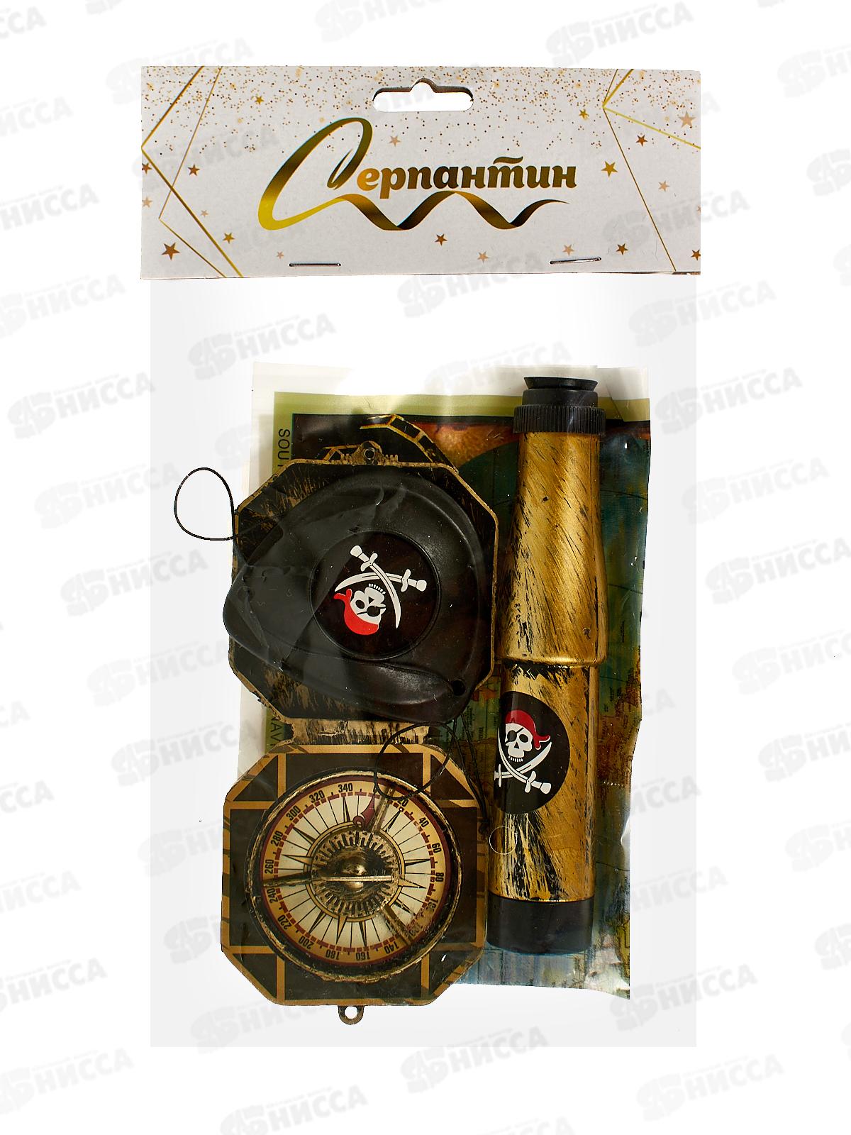 Набор карнавальный &quotПиратская вечеринка&quot 4предмета 770-0567