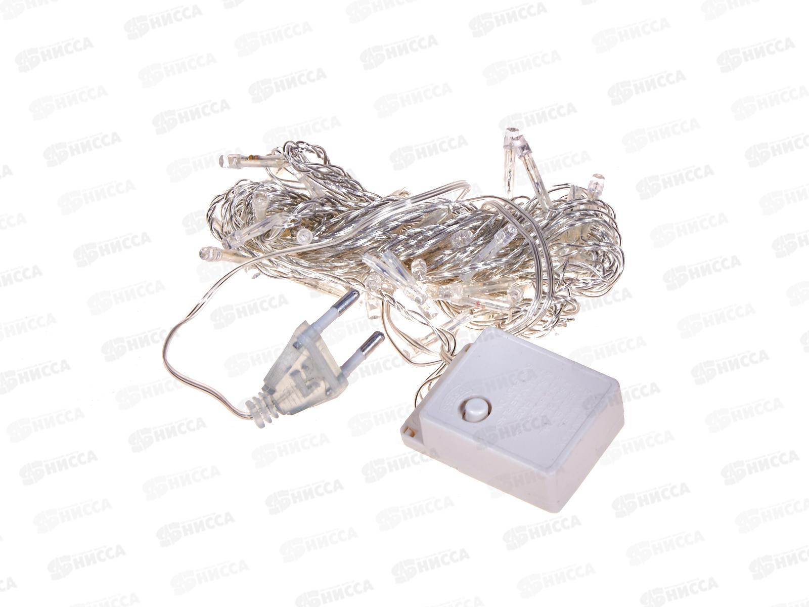 Гирлянда 5,5м 50LED 8 реж мульти 127-013