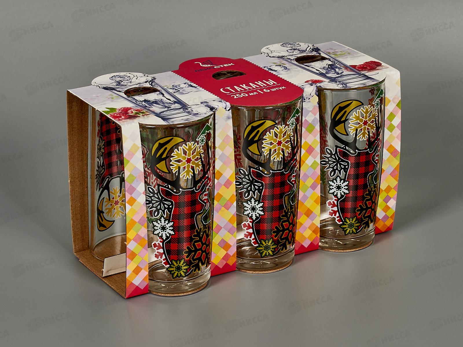 Набор стаканов 6шт 146-Д Скандинавия