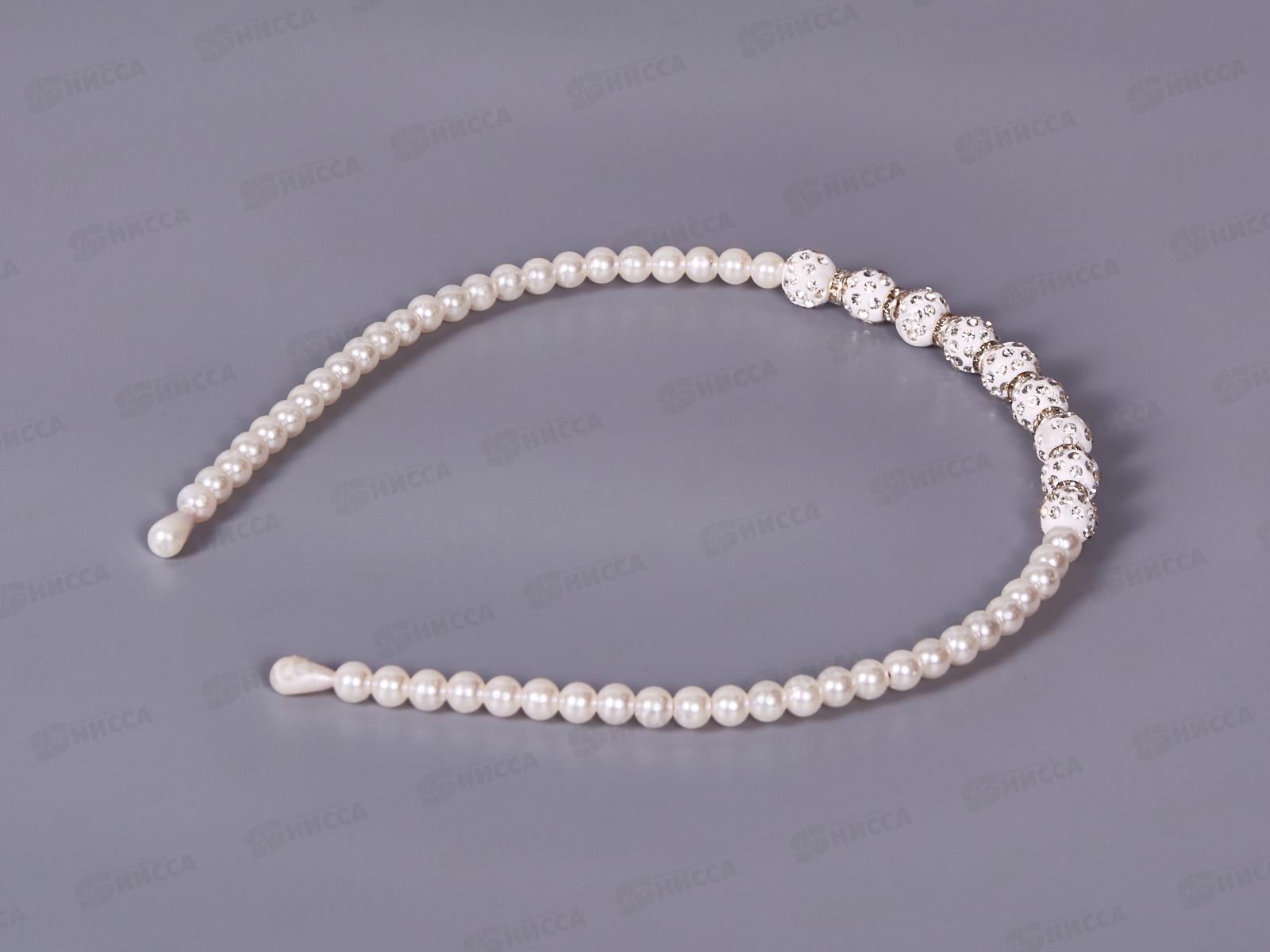 Ameli Ободок для волос  Бусины