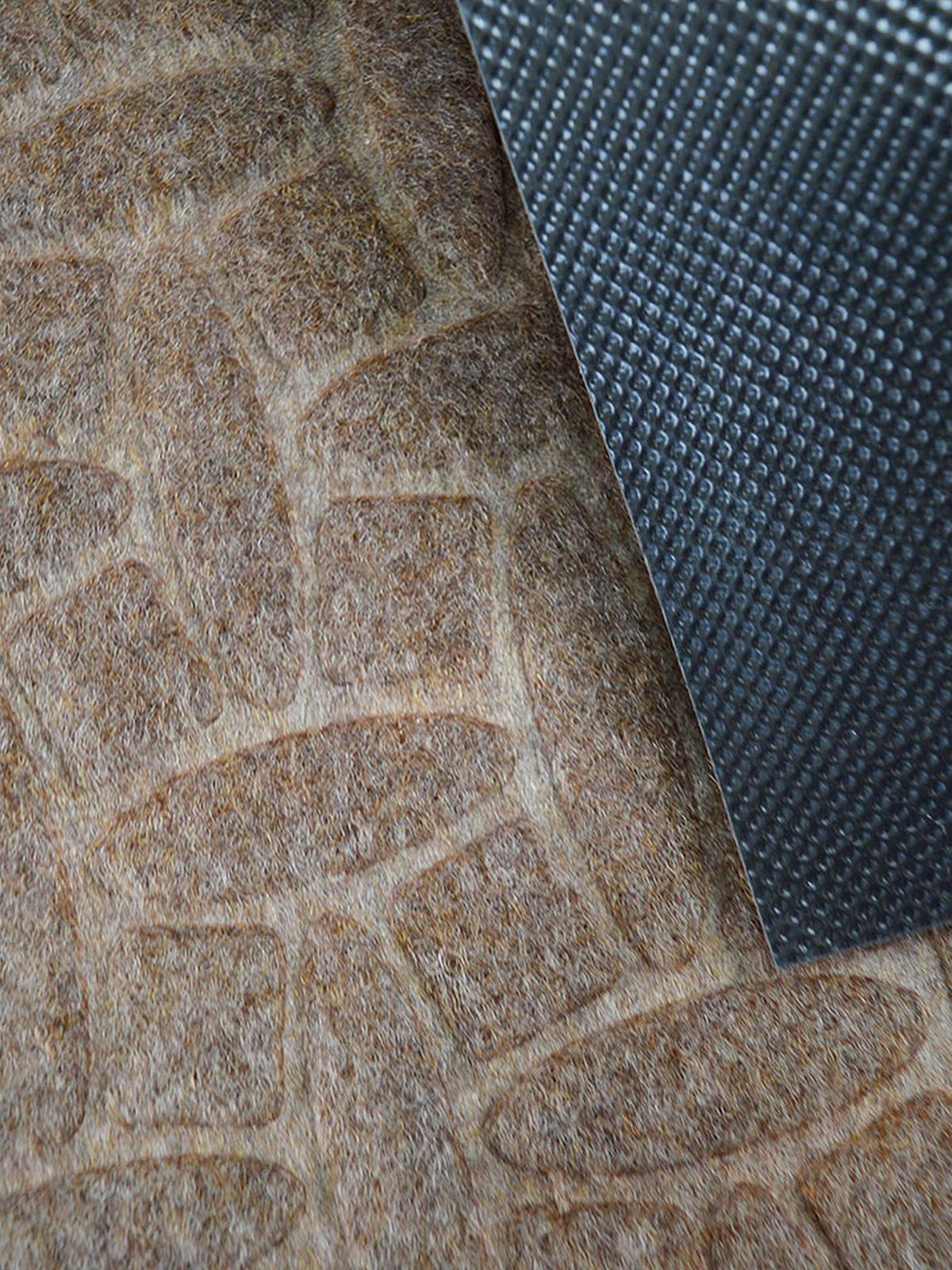 Коврик влаговпитывающий &quotАлмаз&quot 40*60см коричневый Blabar 93656  *15