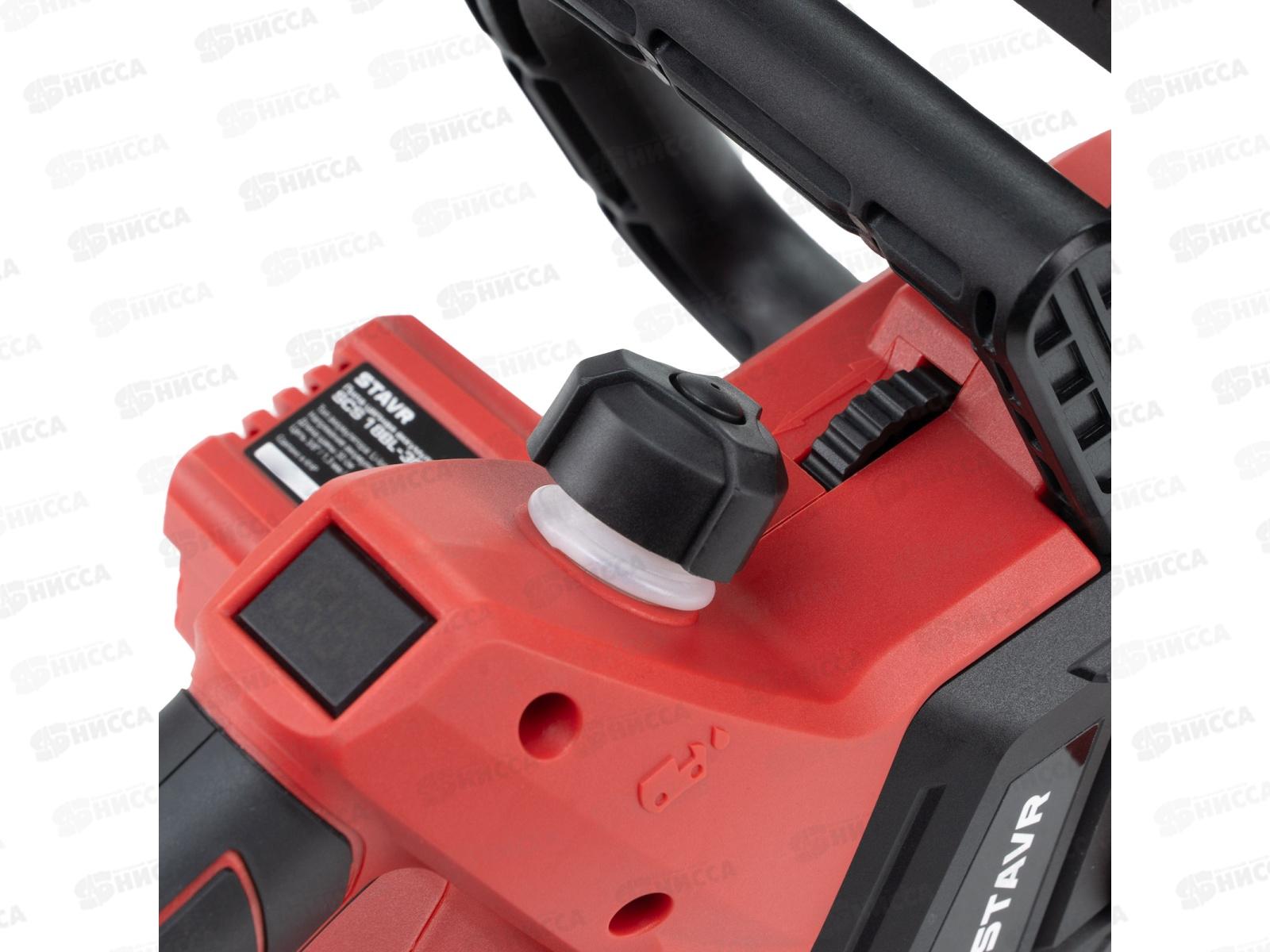 Пила цепная аккумуляторная 18V UNI-M BL шина 30см SCS 18BL-30 Ставр цепь 3/8