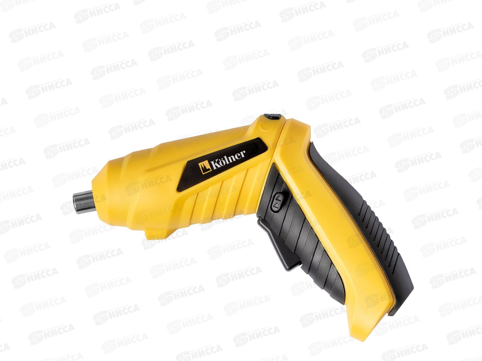 Отвертка аккумуляторная 3,6В ,5Нм Kolner KSCD 3.6S 250об/м