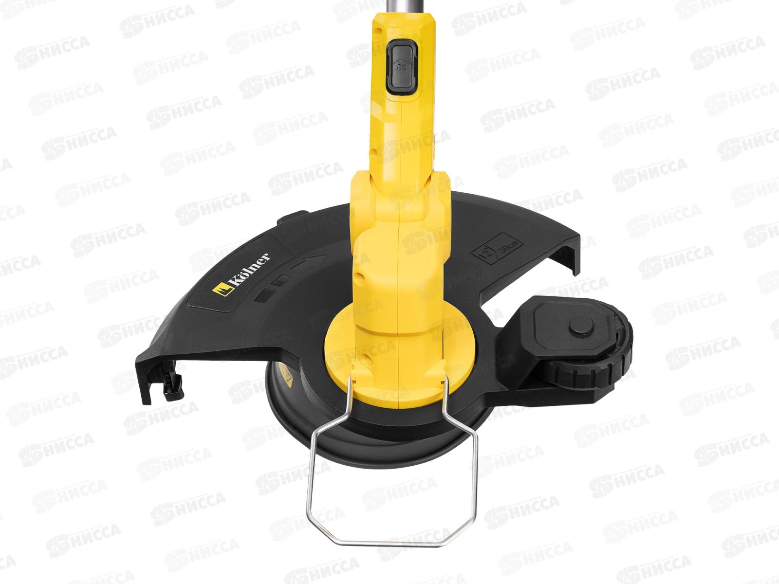 Триммер аккумуляторный 18V UNI-M St 300мм kolner KTG 18-30T1 10000о/м л-1,65мм