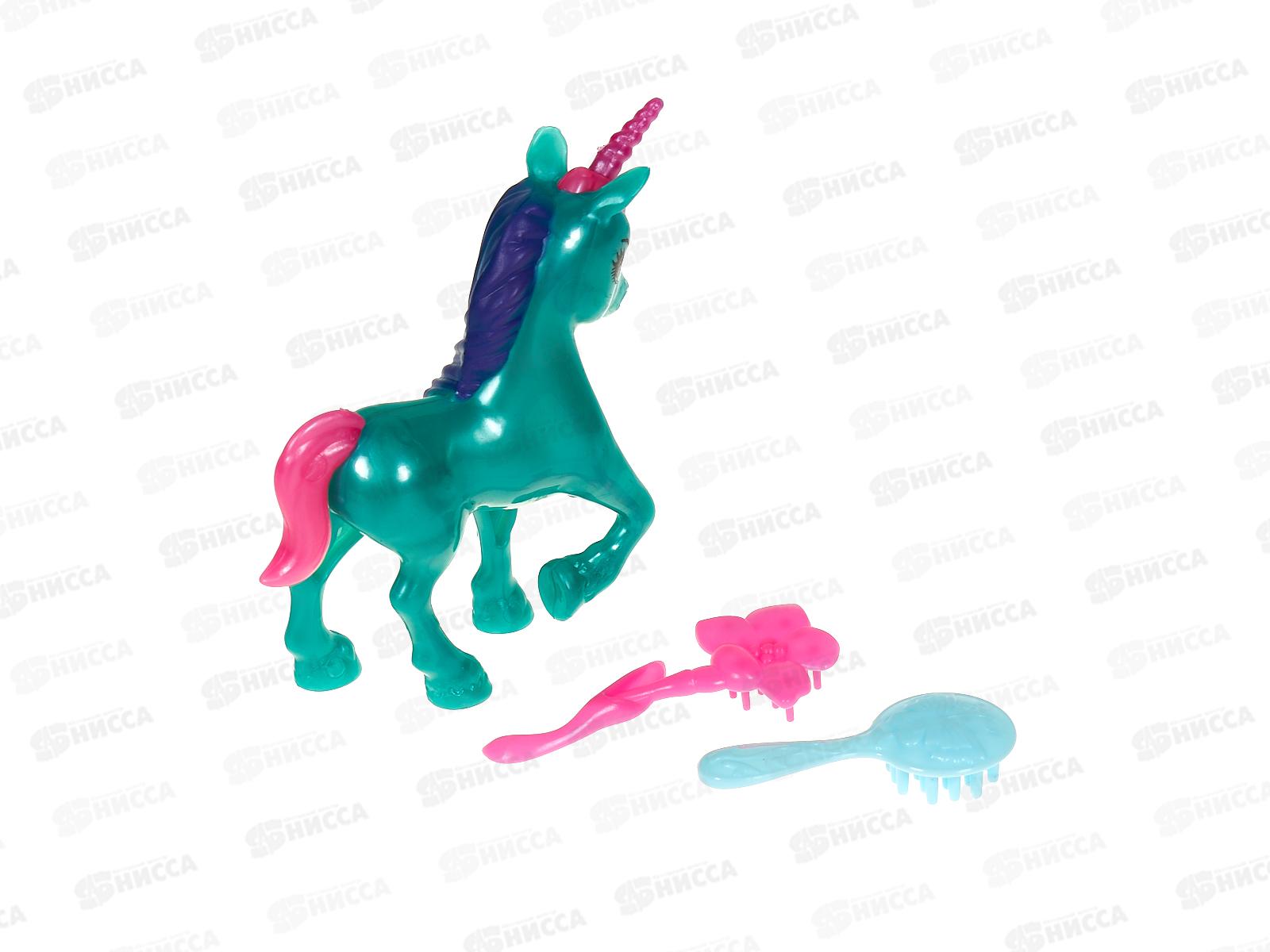 Единорог 10см, пластиковый, Тутти Y1803Z247-3-RU
