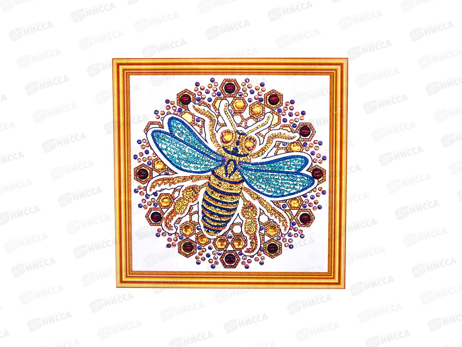 Алмазная мозаика MAZARI Орнамент с пчелой, 30х40см, 1в, M-10600