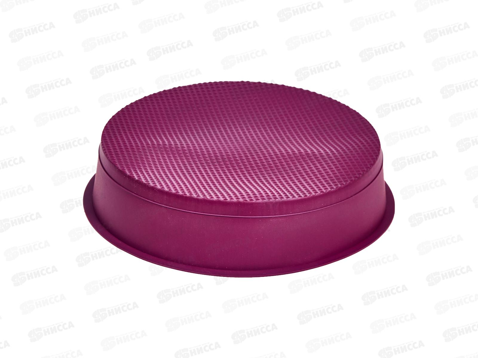 Форма силиконовая  для выпечки круглая 25*5,8см 6001-09 *10