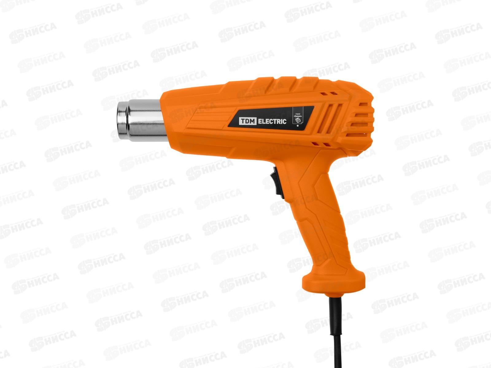 Фен технический ТФ-03 2000Вт, 2р,350/600С TDM Гранит 0103