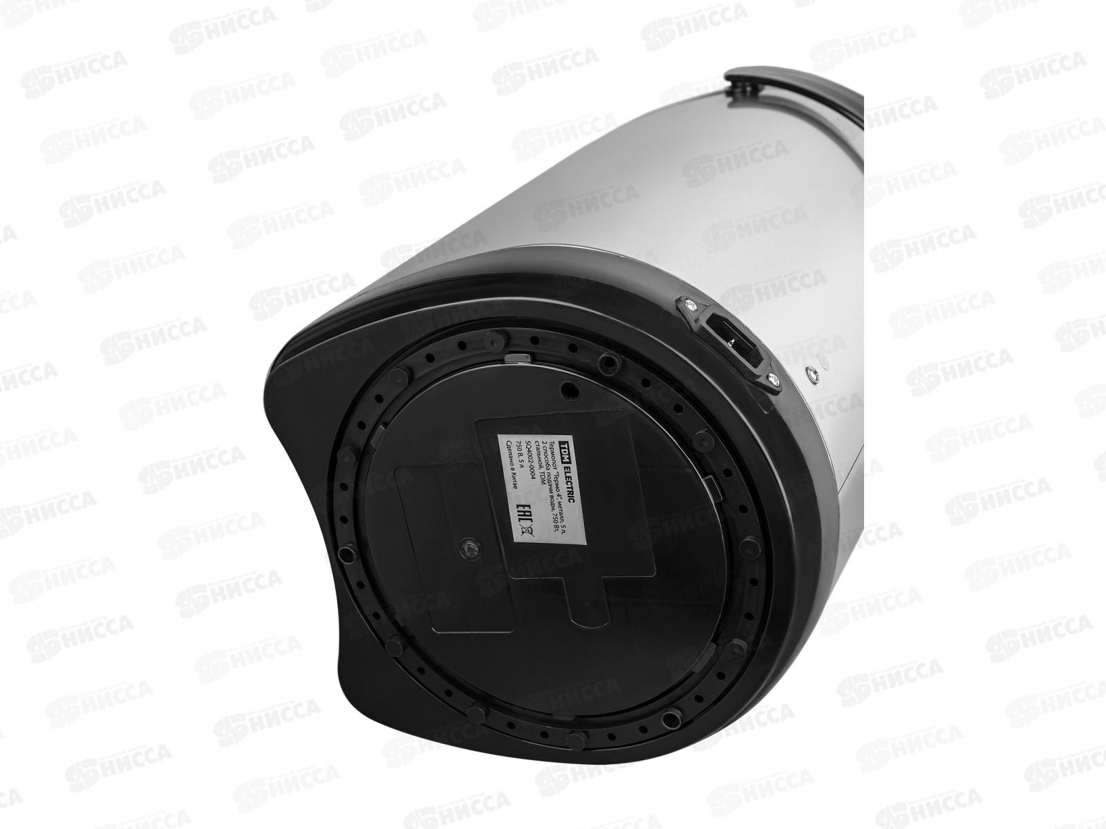 Термопот TDM &quotТермо 4&quot  750Вт металл 5,0л, 0004 сталь *6