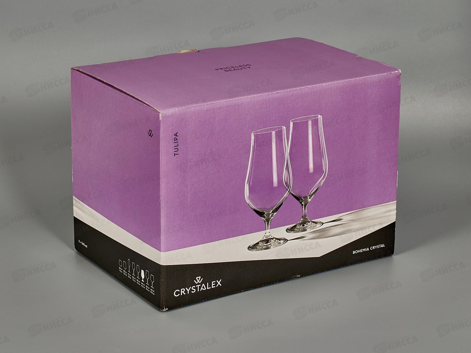 Набор бокалов для пива Tulipa  6шт 540мл CR540106T