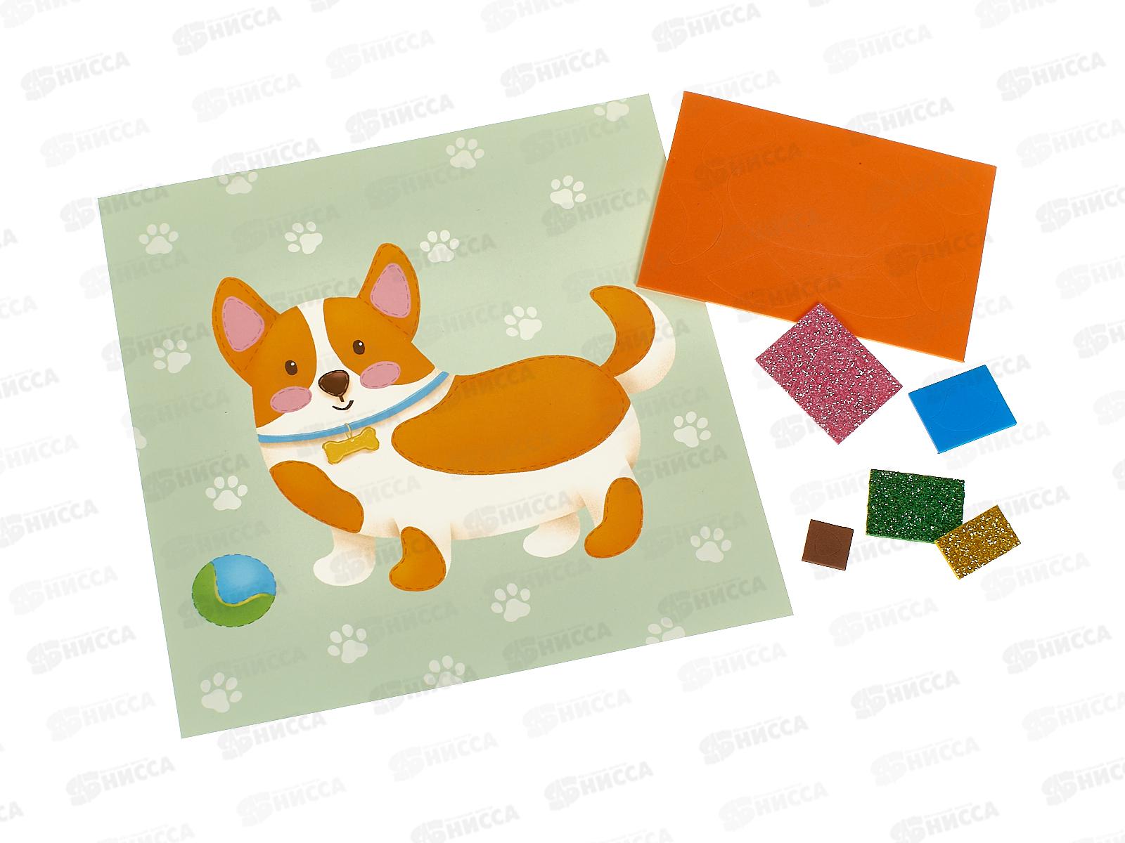 Аппликация Каляка-Маляка КОРГИ 20*20 АМПКМ-ДЖ