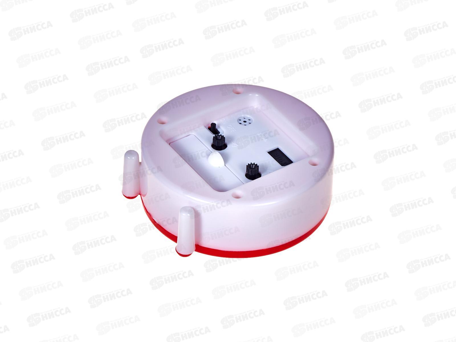 Часы Будильник HA82 10.5см пласт (044475)  Ж