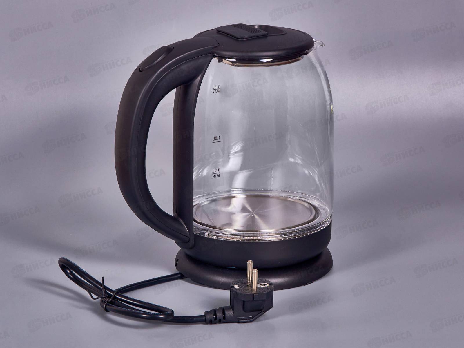 Чайник электрический EC-113 1,8л 1800Вт Черный Добрыня